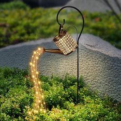 LED Solar Watering Can Light